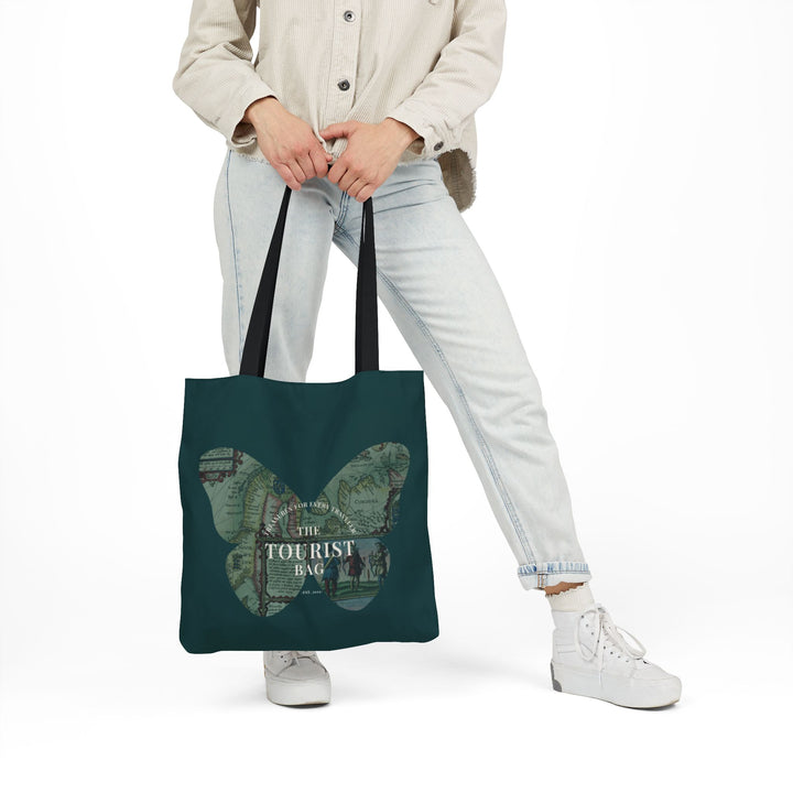 Mapped WanderWings - Canvas Tote Bag (18 x18)