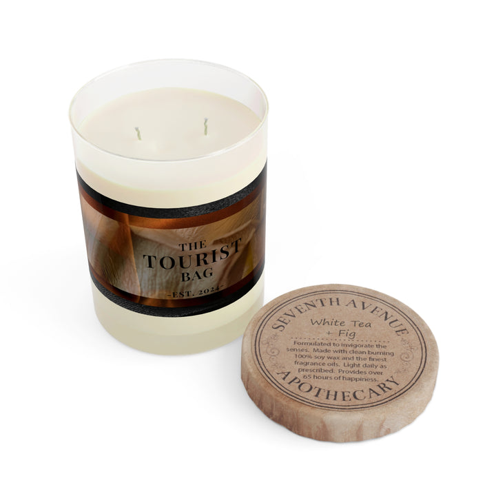 Golden Hour, White Tea & Fig Scented Candle (Full Glass, 11oz)