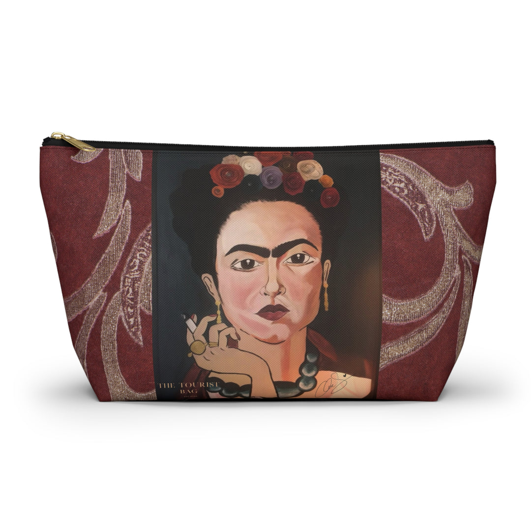 Frida by Aura – Vintage Ember Accessory Pouch product image from The Tourist Bag