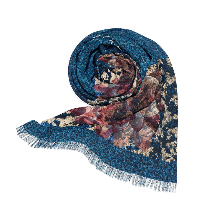 Midnight Luxe, Light  Women's Scarf