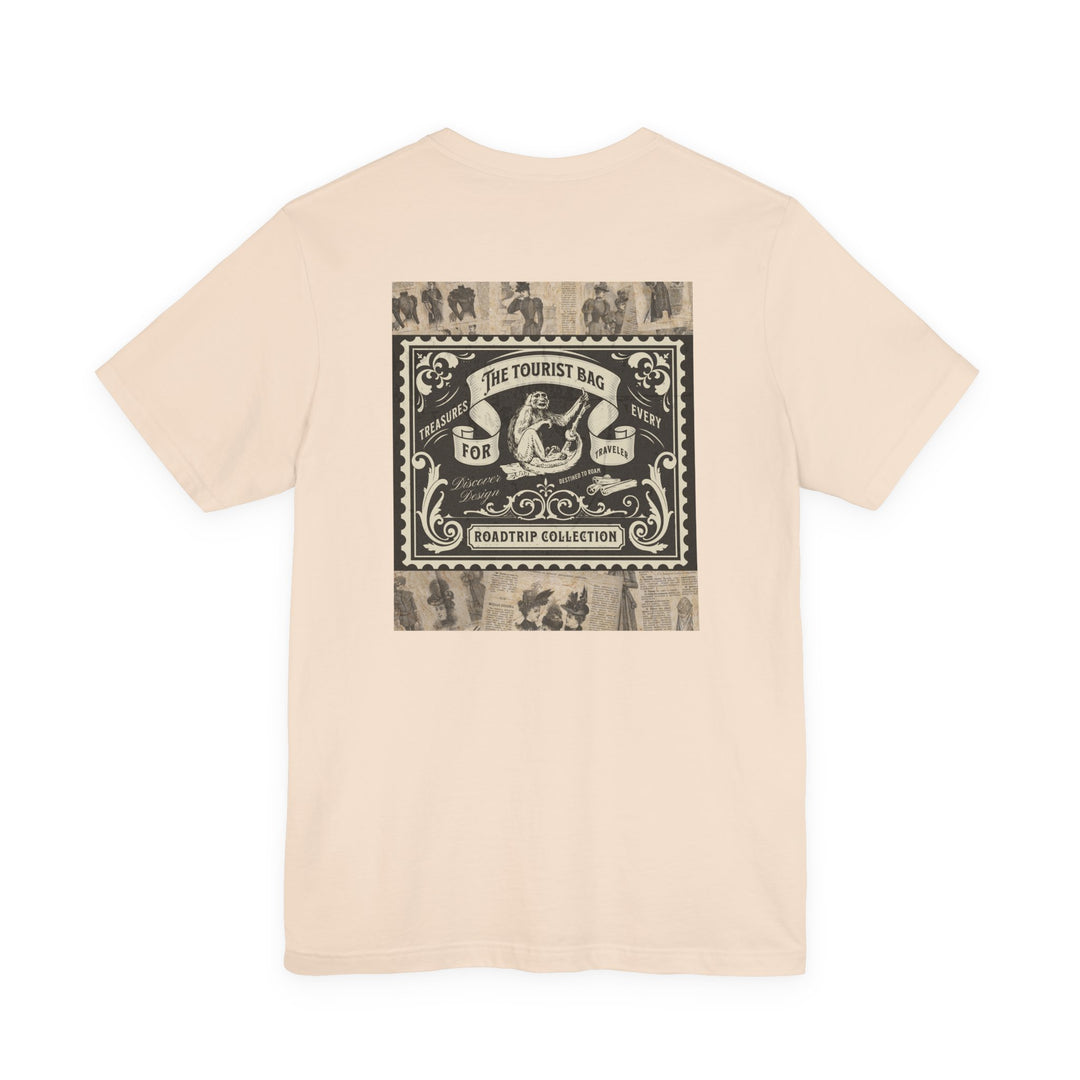 Road Trip Tales – Classic Storybook Edition — Unisex Jersey Short Sleeve Tee