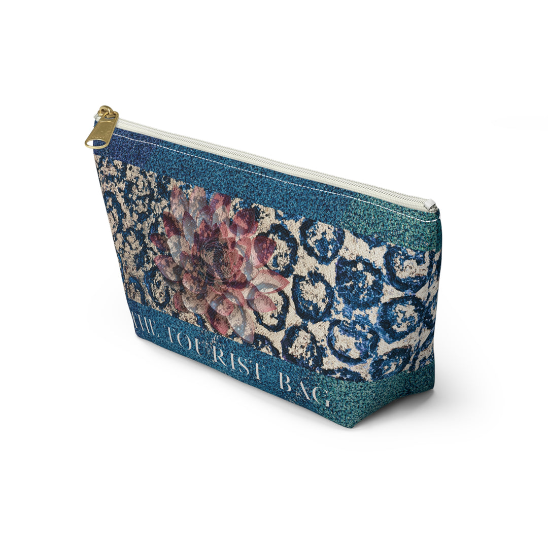 Midnight Luxe Accessory Pouch – Elegant Makeup & Travel Organizer