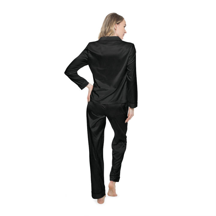 Midnight Union Bride Satin Pajama Set  —  Mrs Est 2026 Long Sleeve Wedding & Honeymoon Set
