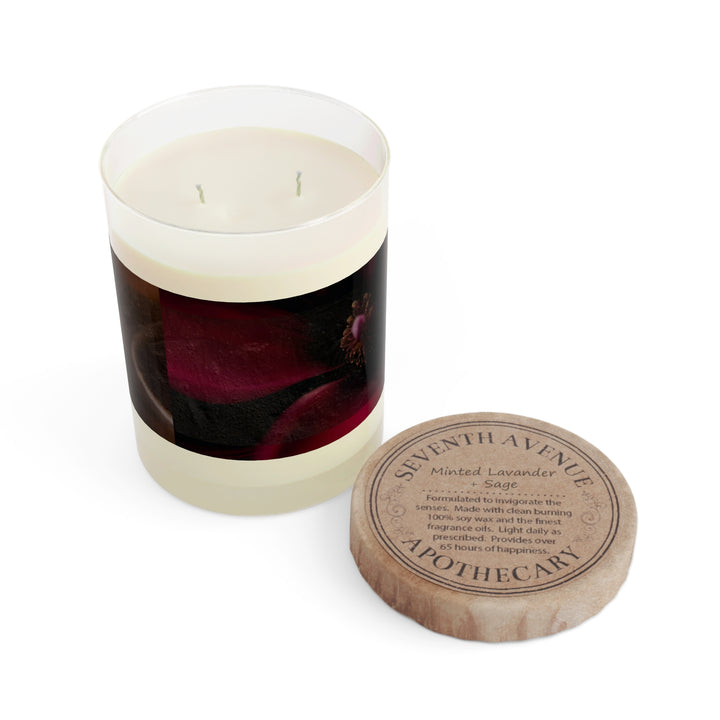 Crimson Promise Lavendar and Sage Scented Candle (Full Glass, 11oz)