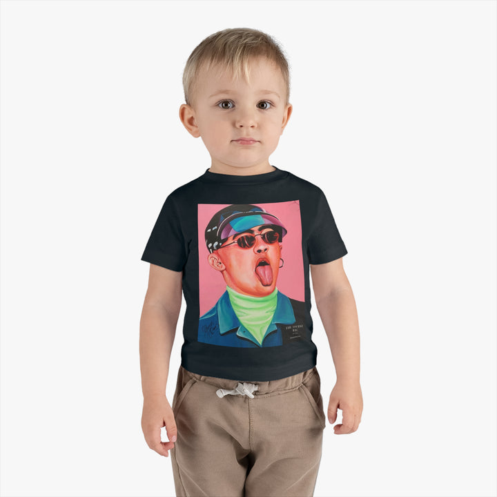 Signature Portrait Infant Cotton Jersey Tee (Inspired by BadBunny) product image from The Tourist Bag
