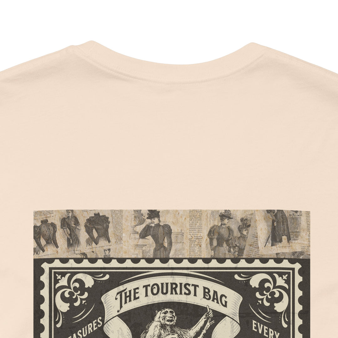 Road Trip Tales – Classic Storybook Edition — Unisex Jersey Short Sleeve Tee (Soft Cream)