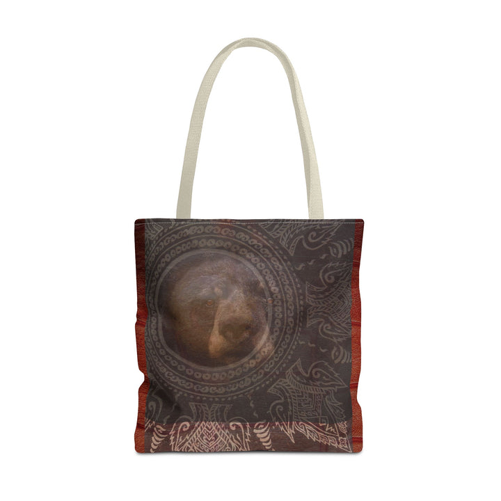 Gentle Roamer Bear Tote Bag – Nature Art Carryall  (18 x18)