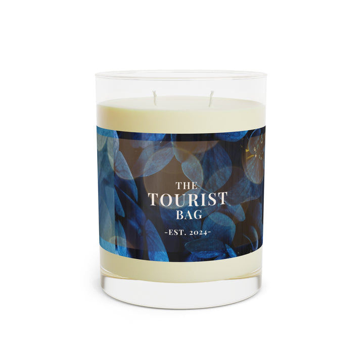 Sapphire Vows, Ocean Mist and Moss Scented Candle (Full Glass, 11oz)