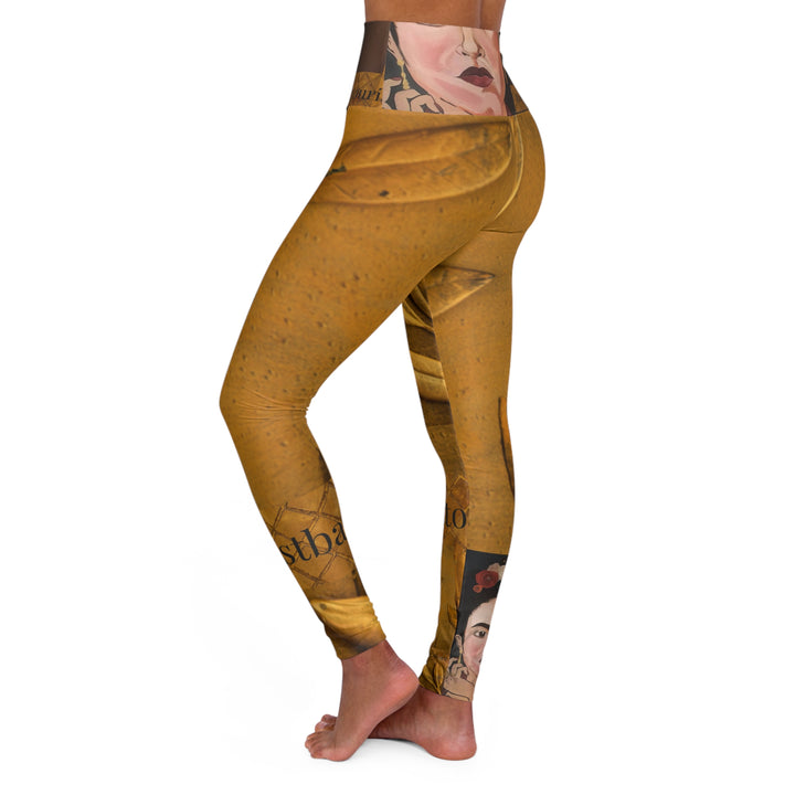 Frida by Aura – Eternal Marigold High-Waisted Yoga Leggings