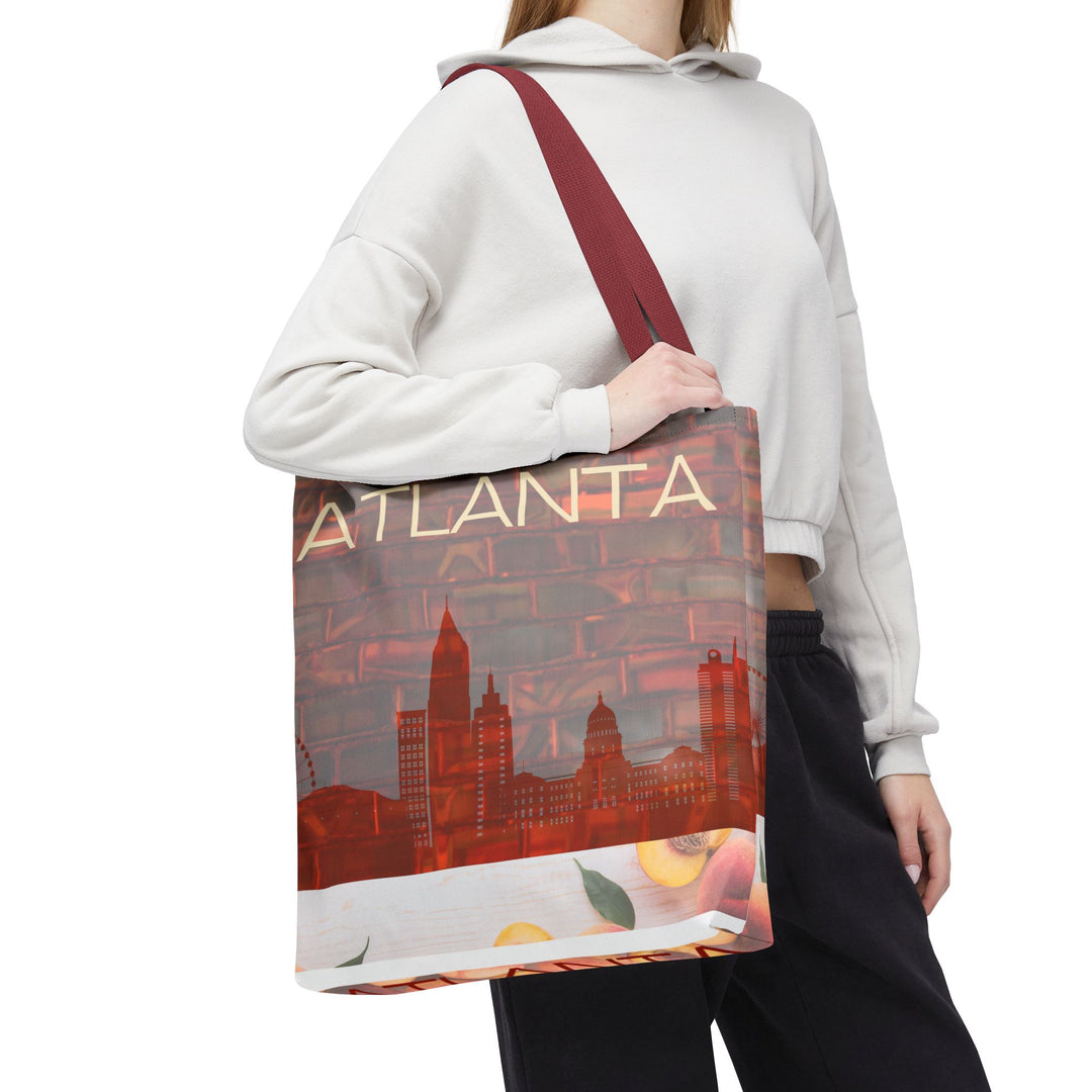 Atlanta Series, Brick & Bloom Tote Bag