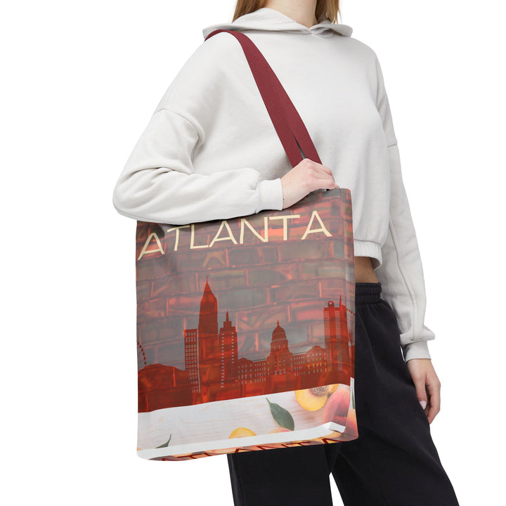 Atlanta Series, Brick & Bloom Tote Bag
