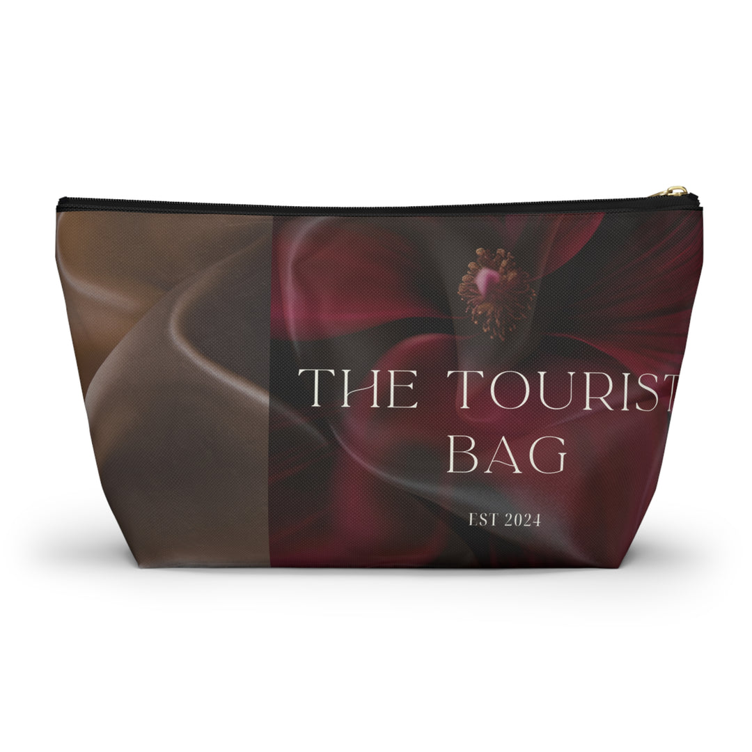 Crimson Promise Accessory Pouch w/ T-bottom – Custom Wedding Gift | The Tourist Bag