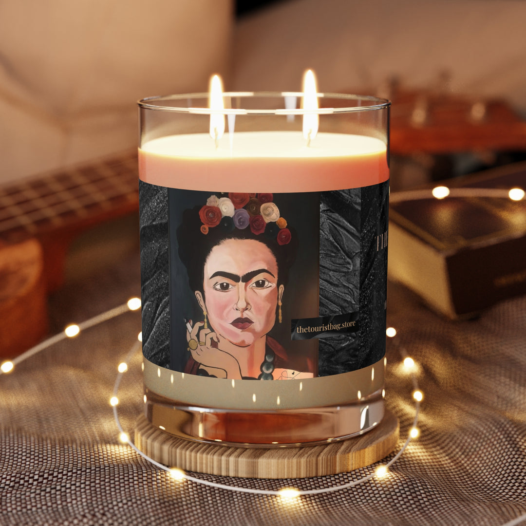 Frida by Aura – Ash & Bloom Candle - Full Glass, 11oz