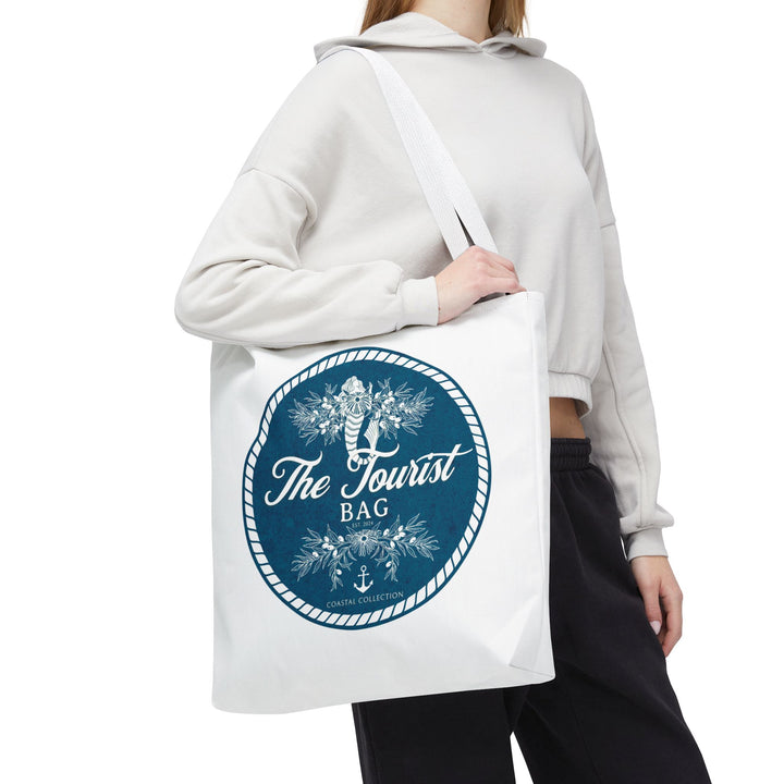 Siren of the Harbor – Mermaid Nautical Emblem Tote Bag