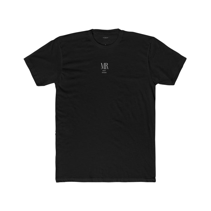 Midnight Union Groom Tee  —  Mr Est 2026 Minimalist Shirt
