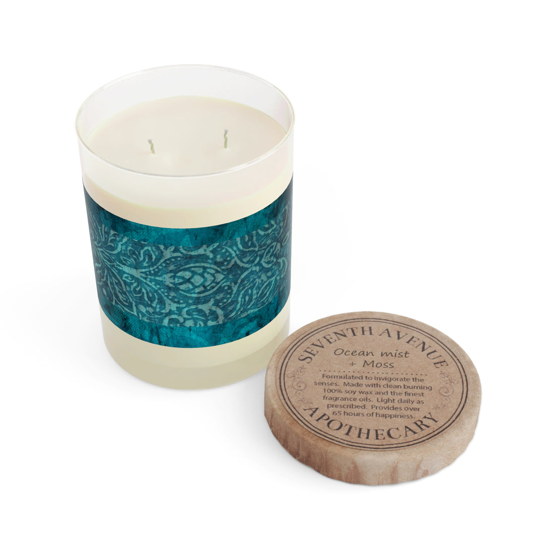 Midnight Lace, Ocean Mist and Moss Scented Candle (Full Glass, 11oz)