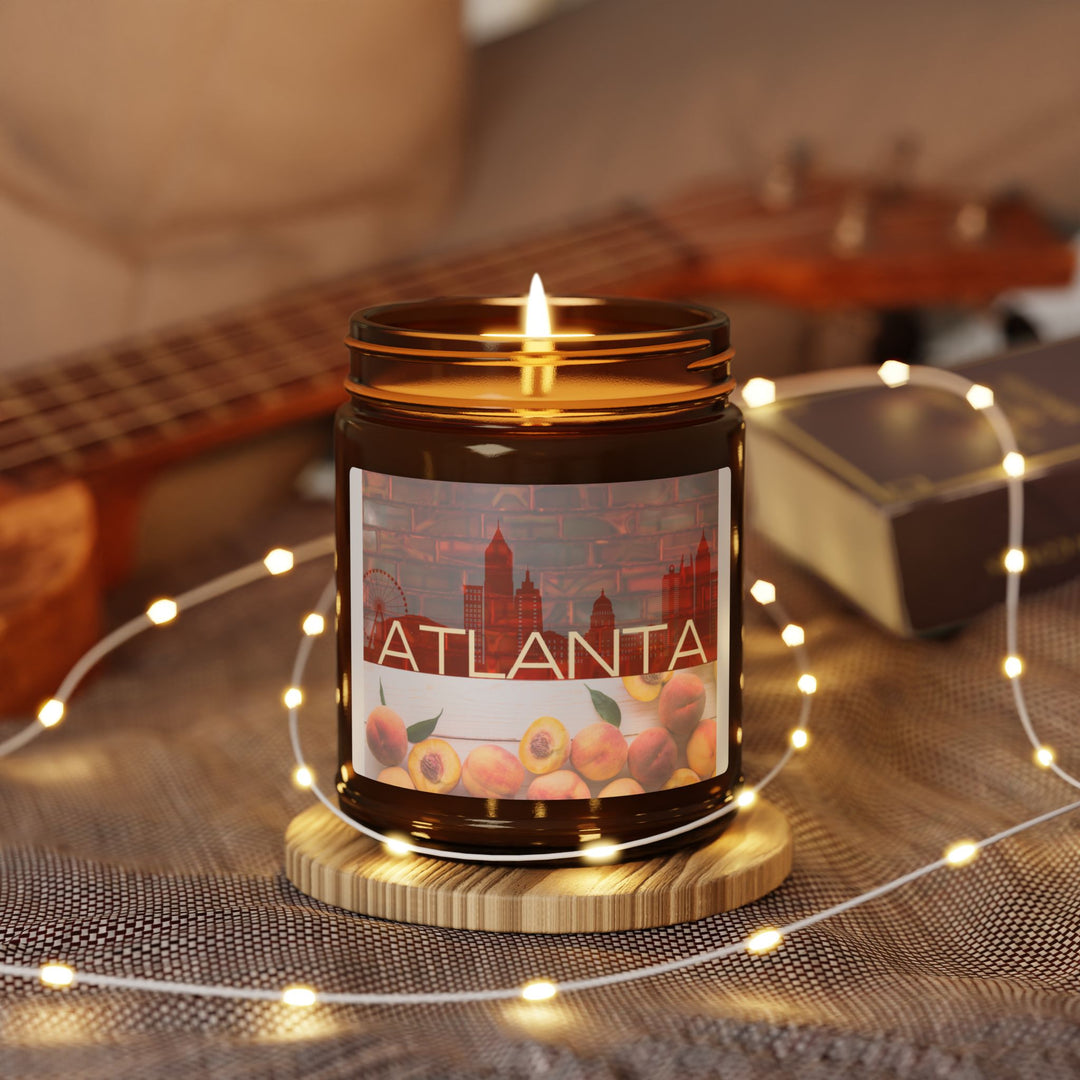 Brick & Bloom – Atlanta, Amber Jar Soy Candle (9 oz)