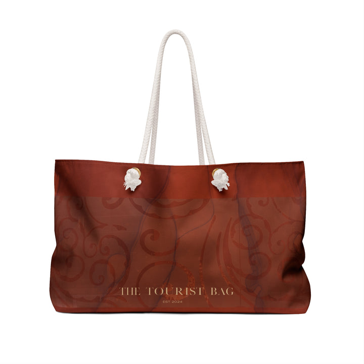 Amber Ember Weekender Bag – Fireside Glamping Travel Tote