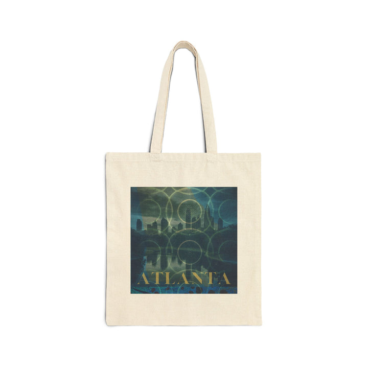 City Currents – Atlanta, Cotton Canvas Tote Bag