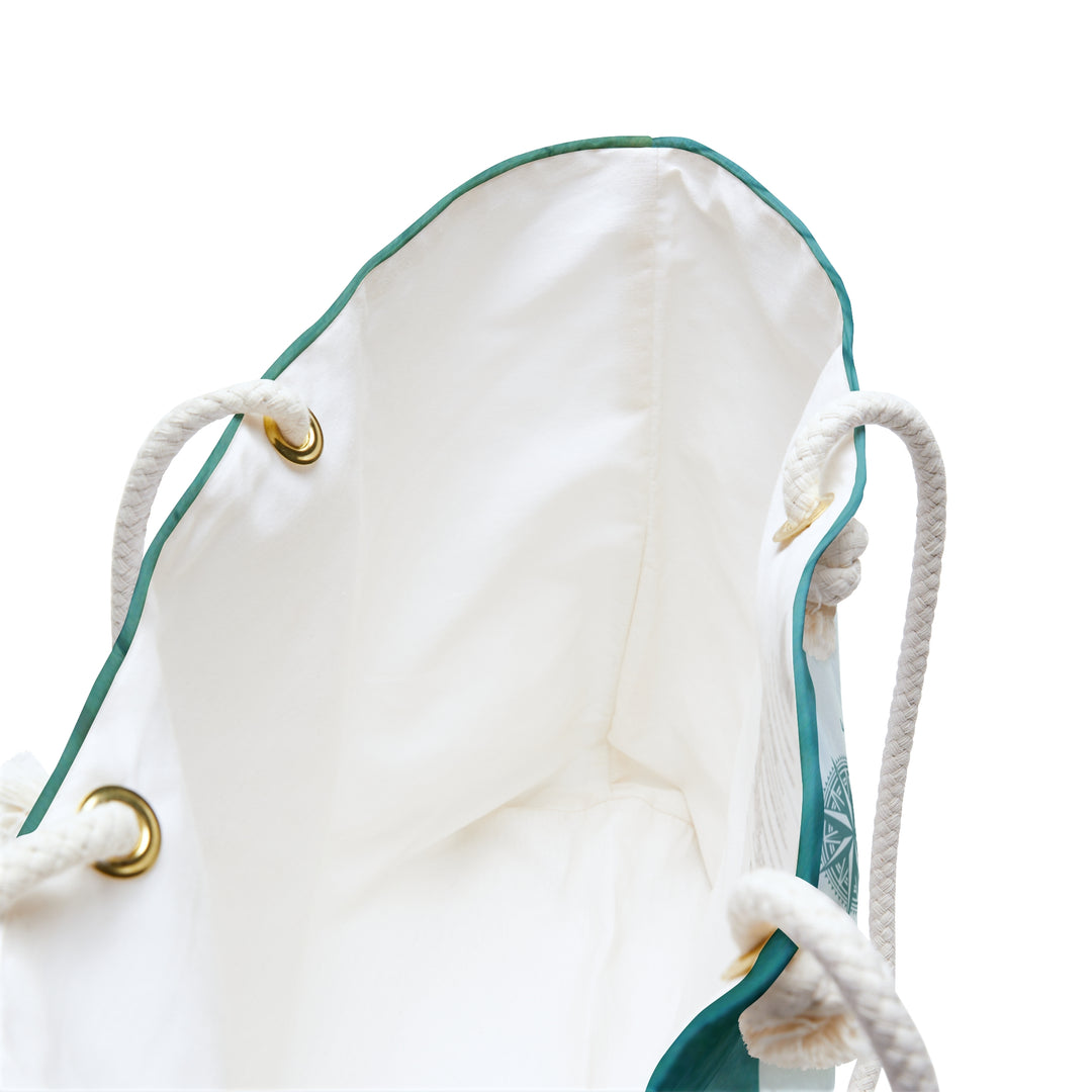 Seafoam Compass – Weekender Bag