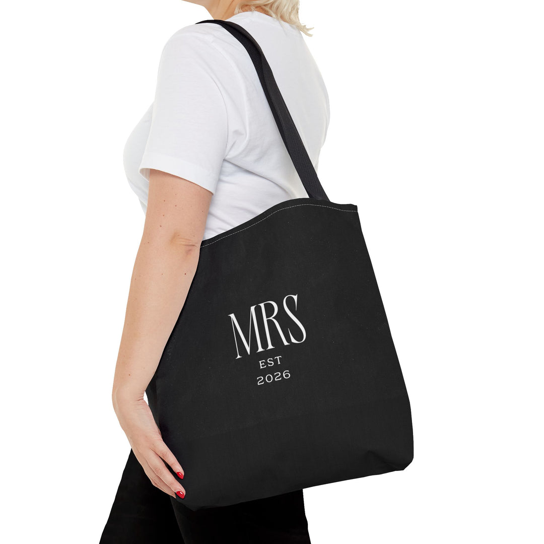 Midnight Union Tote  —  Mrs Est 2026 Travel Tote