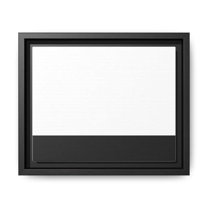 Hold Onto the Journey — Destination Wedding Personalized Framed Canvas