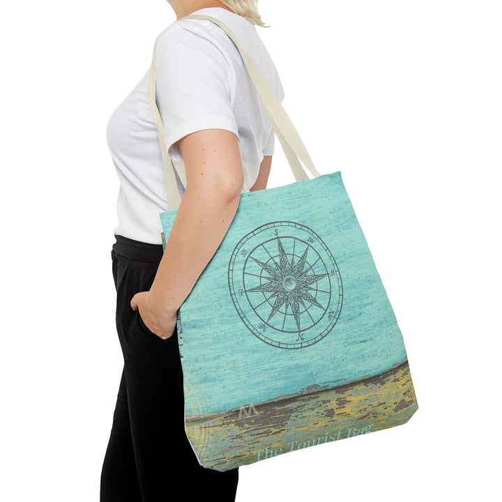Driftwood Aqua Tote Bag