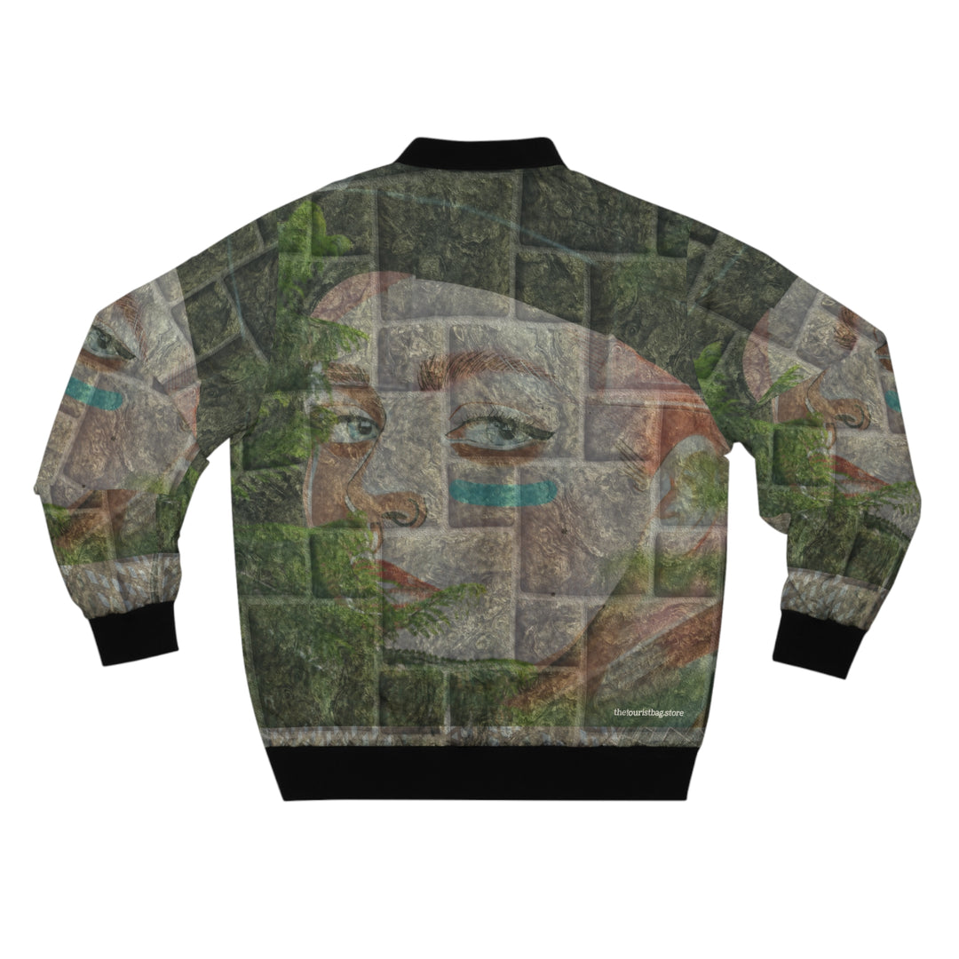 Urban Mosaic Muse - Bomber Jacket  (Mens)