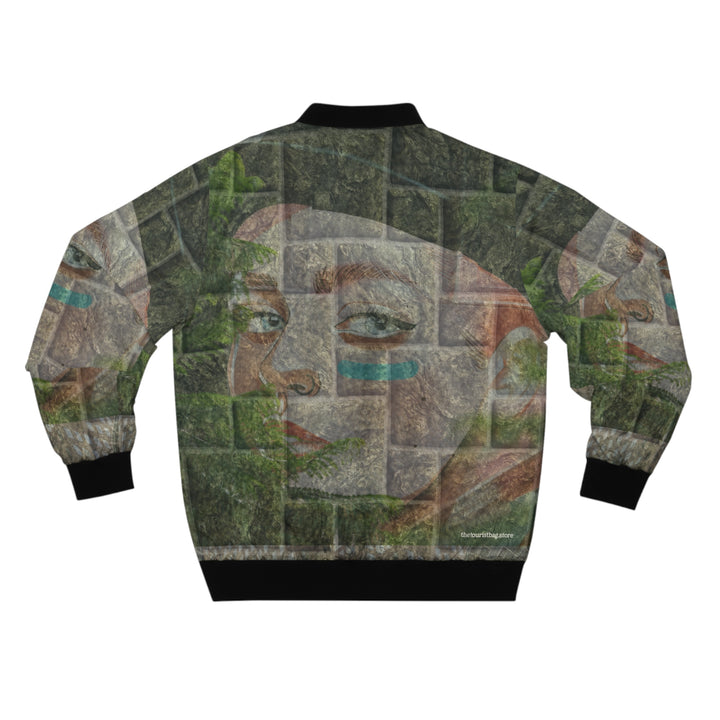 Urban Mosaic Muse - Bomber Jacket  (Mens)