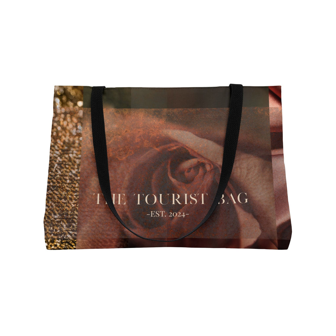 Rose Gold Vows Weekender Tote Bag