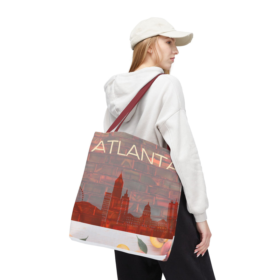 Atlanta Series, Brick & Bloom Tote Bag