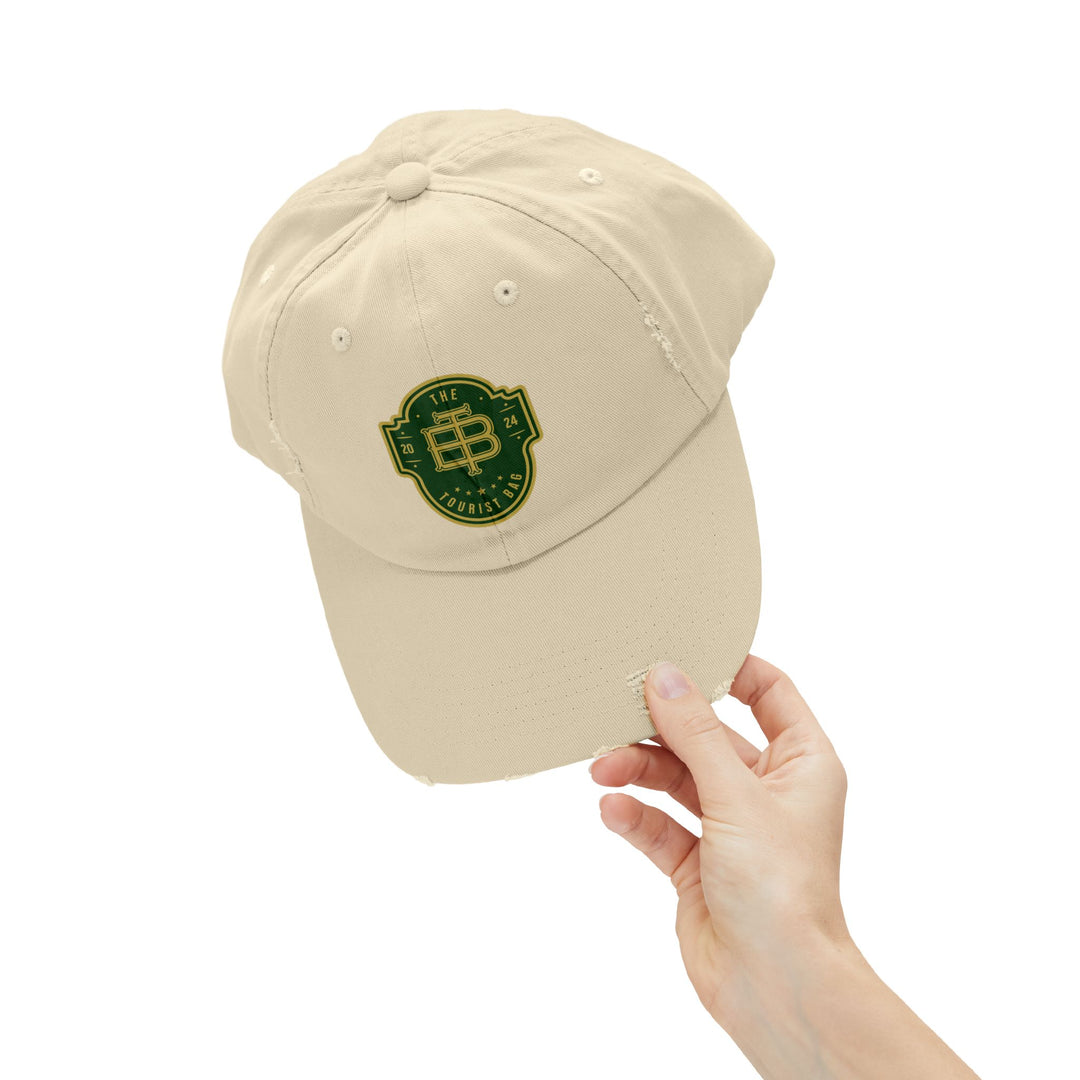 TTB Wild Logo Distressed Cap – Green (Stone)