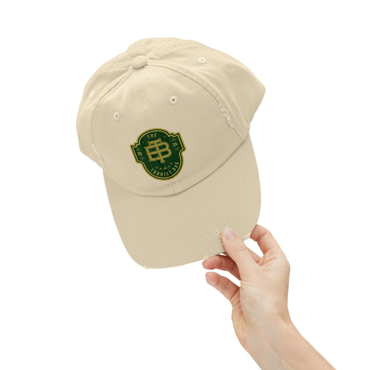 TTB Wild Logo Distressed Cap – Green (Stone)