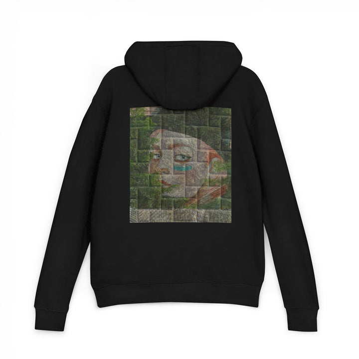 Urban Mosaic Muse - French Terry hoodie