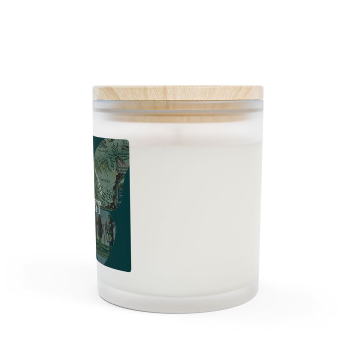 WanderWings – Frosted Glass Candle, 11 oz
