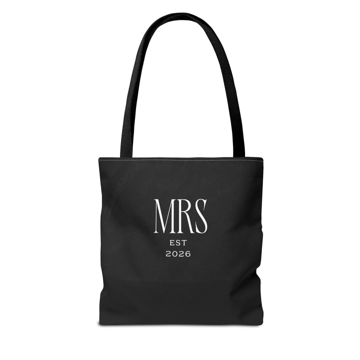 Midnight Union Tote  —  Mrs Est 2026 Travel Tote
