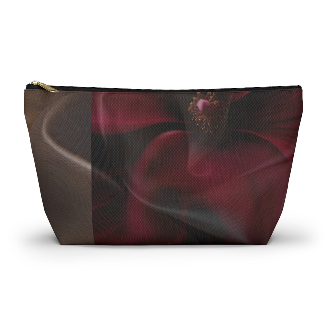 Crimson Promise Accessory Pouch w/ T-bottom – Custom Wedding Gift | The Tourist Bag