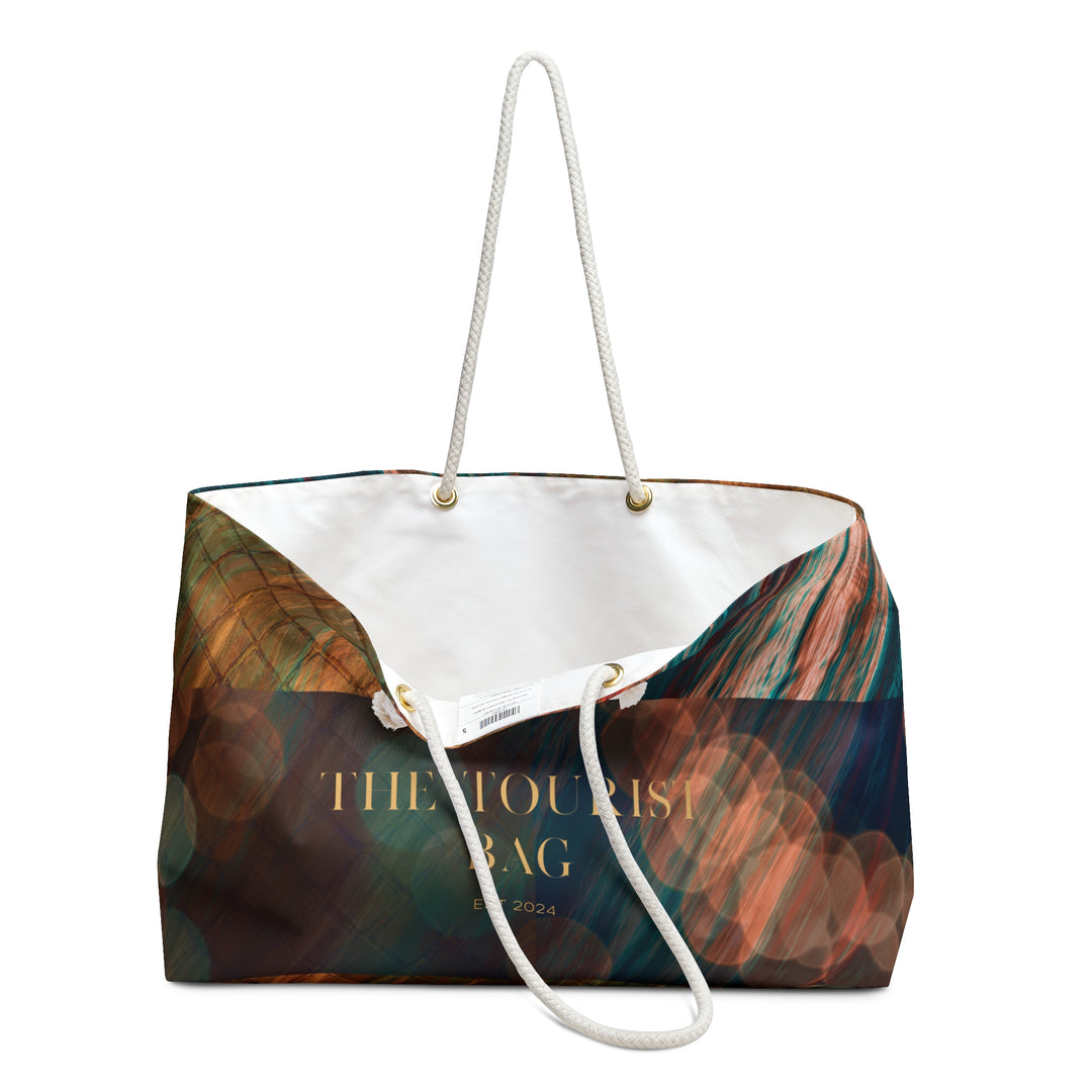 Ember Glow Weekender Bag – Fireside Glamping Travel Tote