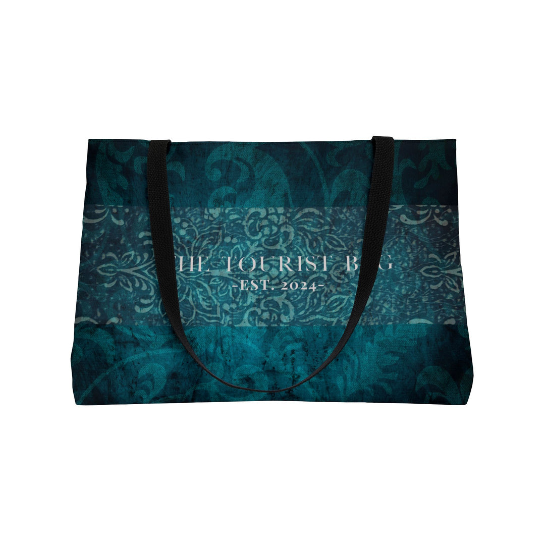 Midnight Lace Weekender Tote Bag
