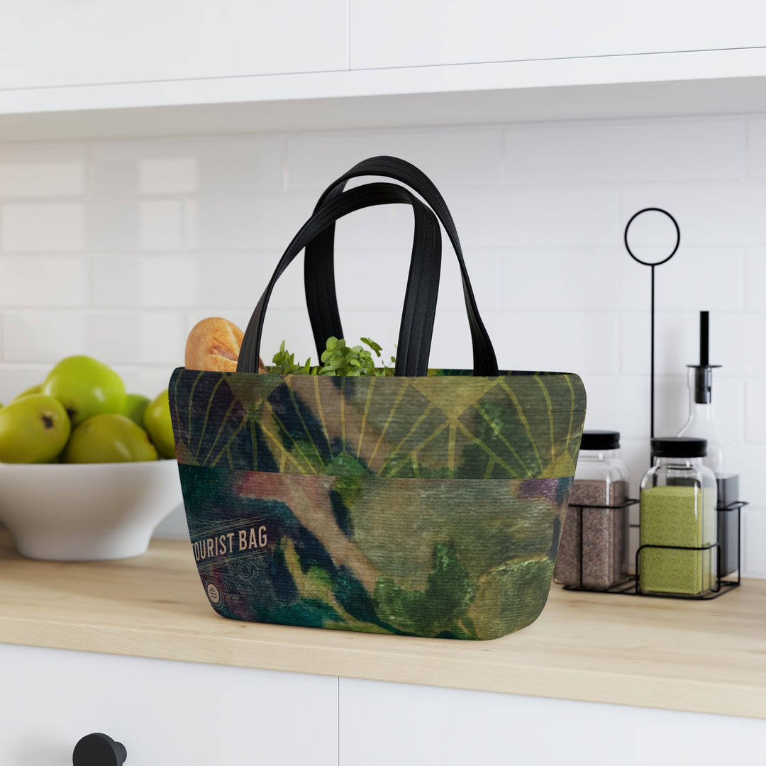 Verdant Harvest Lunch Bag | Vineyard-Inspired Carry Bag