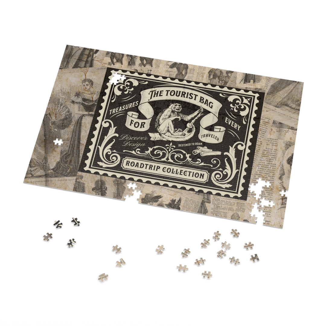 Road Trip Tales – Classic Storybook Edition — Jigsaw Puzzle with Tin (1000pcs)