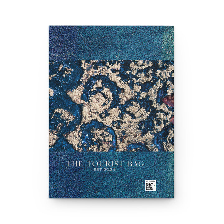 Midnight Luxe Hardcover Journal – Elegant Travel & Glamping Diary