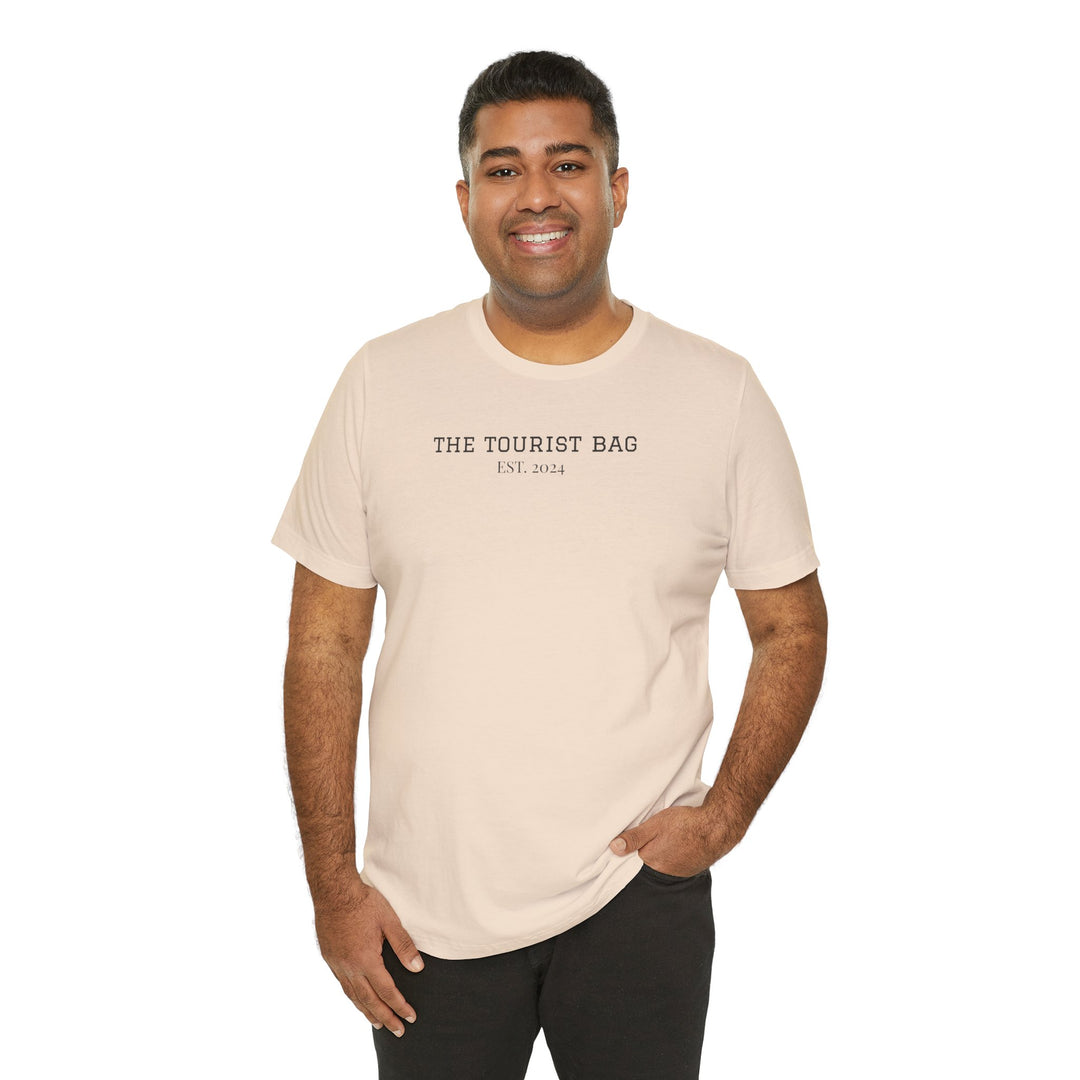 Road Trip Tales – Classic Storybook Edition — Unisex Jersey Short Sleeve Tee (Soft Cream)