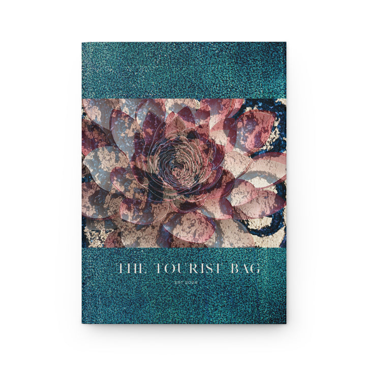 Midnight Luxe Hardcover Journal – Elegant Travel & Glamping Diary