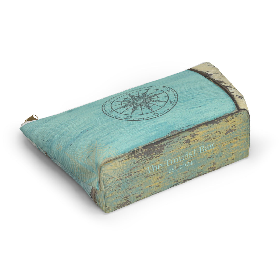 Driftwood Aqua Accessory Pouch w T-bottom