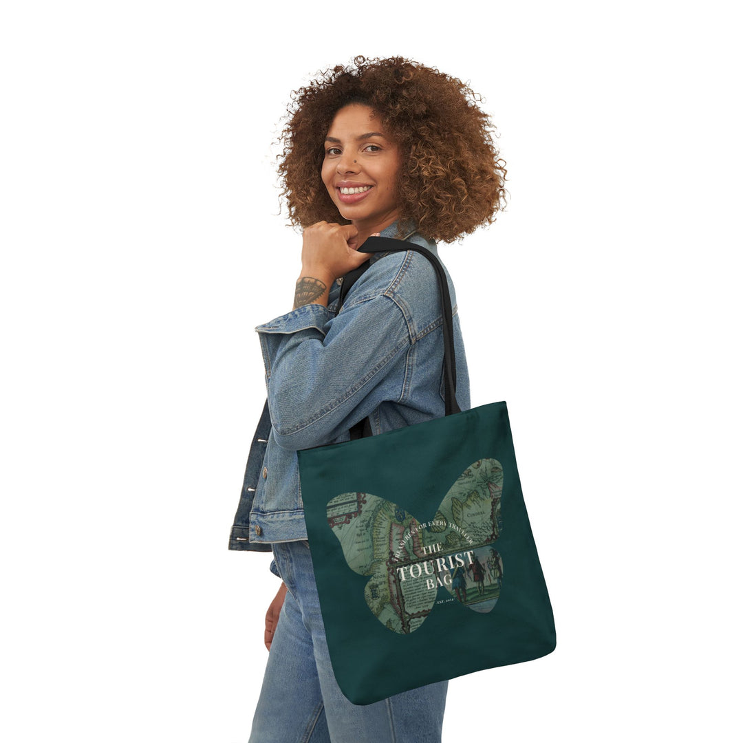 Mapped WanderWings - Canvas Tote Bag (18 x18)