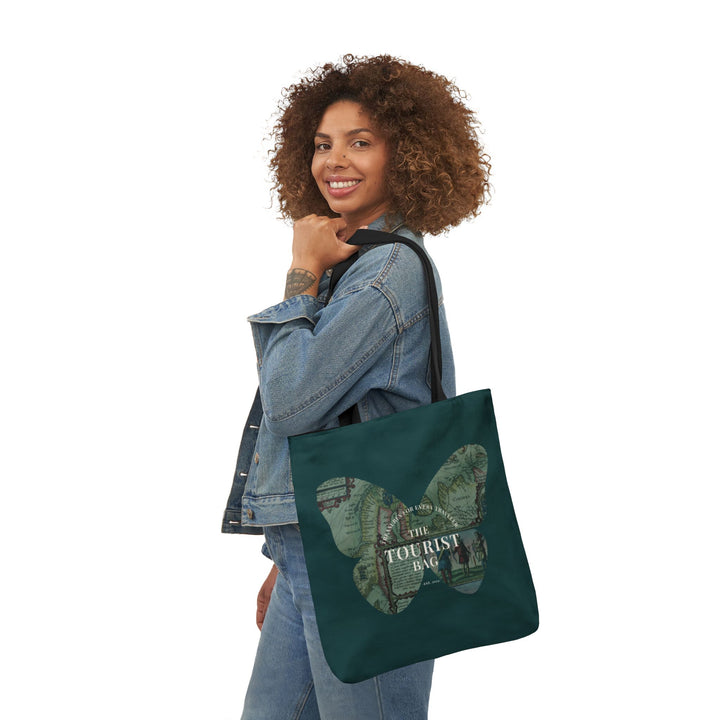 Mapped WanderWings - Canvas Tote Bag (18 x18)
