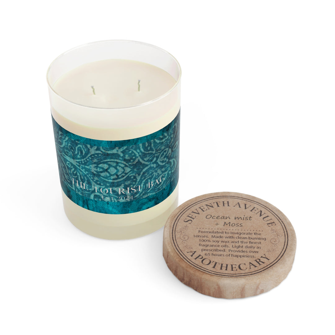 Midnight Lace, Ocean Mist and Moss Scented Candle (Full Glass, 11oz)
