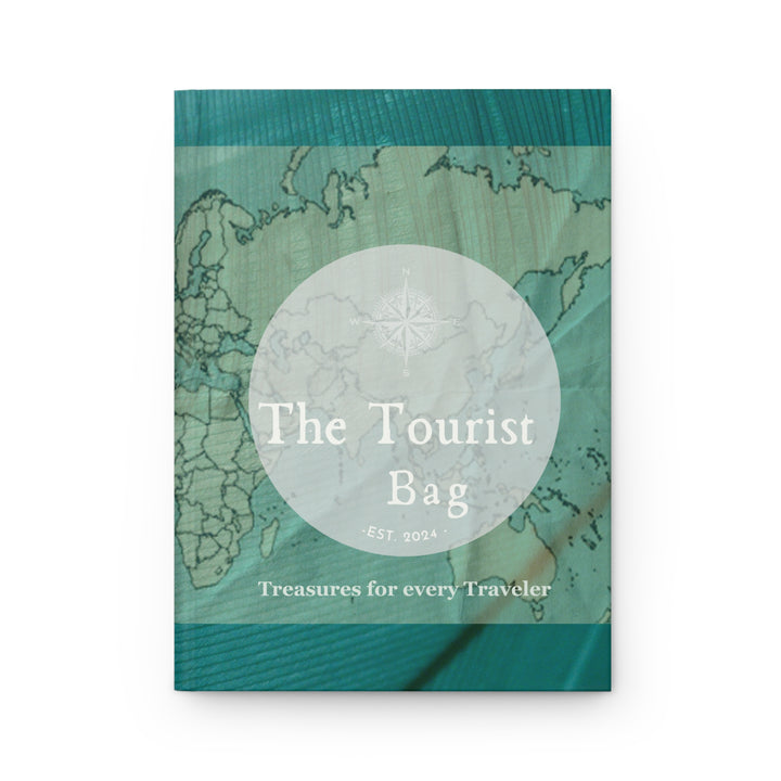 Seafoam Compass – Hardcover Journal Matte