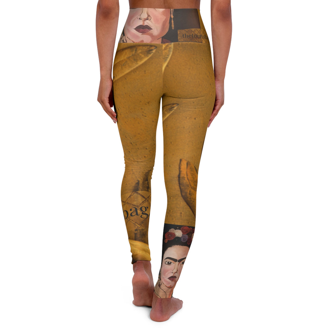 Frida by Aura – Eternal Marigold High-Waisted Yoga Leggings